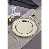 Defne Metal Supla Tabak 33 cm - Premıum Metal Supla Tabak