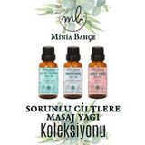 Defne sabit Yağı, Menengiç Sabit Yağı, Hint Sabit yağı, 20'şer ml. 3 adet, %100 saf