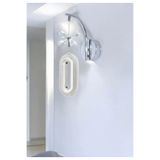 DEFNE ŞIK LED APLİK KELEBEK TAŞLI SARKIT KROM DEFNE LED APLİK ROSE KROM
