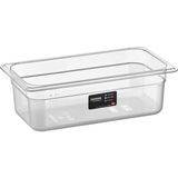 Defne Store 1/3 Dikdörtgen Pc Gastronom Küvet Gövde 325X176X100 - 0 Siyah - Option-1