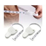 Defne Store 2 Adet Vücut Ölçüm Bandı, 150 Cm, Kol, Bacak, Bel, Kalça ve Göğüs Çevresi Için - Çok Renkli - Standart - Otomatik