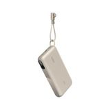Defne Store 20.000 Mah Usb-C Powerbank, 2 Usb-C ve 1 Usb-A Port, Dijital Pil Göstergesi, iPhone 16 Serisi, Samsung Galaxy S25, Pixel 9 ve iPad Için 20 W Şarj, Kum Rengi - Çok Renkli