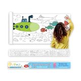 Defne Store 300X38 cm Uzun Boyama Kız ve Erkek Parti Malzemeleri Bölmeli Örtüsü Okyanus Çocuk Çizim Rulosu Büyük Boy Kağıdı Çocuklar Dıy Yapışkan - Çok Renkli - Standart - Otomatik