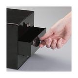 Defne Store 35360ES 3 Çekmeceli Organizer, Akrilik, Siyah - Option-1