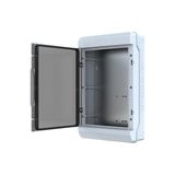 Defne Store Abs Pano 35.5 x 56 x 14.3 cm Taban Saclı IP65 Plastik Pano Montaj Plakalı Elektrik Kutusu Pano Darbeye Dayanıklı Dış Ortam Muhafaza Kutusu Abs Pano Poli 021 - Çok Renkli