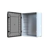 Defne Store Abs Pano 40 x 50 x 20 cm Taban Saclı IP65 Plastik Pano Montaj Plakalı Elektrik Kutusu Pano Darbeye Dayanıklı Dış Ortam Muhafaza Kutusu Abs Pano Poli 028 - Çok Renkli