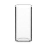 Defne Store Bardak; Dikdörtgen Borosilikat Cam, 300 ml Kapasite, Isıya Dayanıklı Yapı, Makinede Yıkanabilir, Ev Ofis Restoran Için Kullanıma Uygun Borosilikat Cam Kahve Espresso Latte Sunum Bardağı - Renkli