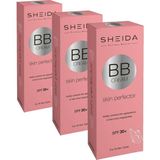 Defne Store Bb Krem Spf 30+ – Yüksek Kapatıcı, Mat Ipeksi Bitiş, Cilt Tonu Eşitleyici, Uzun Süre Kalıcı, Vitamin C & E Içerikli 50 ml - Koyu (3 Paketi) - Option-1