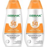 Defne Store Bebak Nemlendirici Güneş Losyonu 50+ Spf 200 ml (2 Paketi)