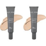 Defne Store cc Krem Renk Düzenleyici Nötr - cc Cream Neutral Spf 15 Uvb/uva - 40 ml (2 Paketi) - Option-1