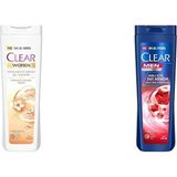 Defne Store Clear Kil Terapisi Arınmış ve Yumuşak Saçlar Kepeğe Karşı Etkili Şampuan 350 Ml(1) Clear Men Kepeğe Karşı Etkili Şampuan Hızlı Stil 2'si 1 Arada Kolay Şekil Alan Saçlar 350 ml Mavi(1) - Option-1