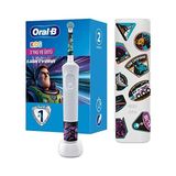 Defne Store Çocuk Şarjlı/elektrikli Diş Fırçası Lightyear D100 + Seyahat Kabı Özel Seri - Renkli