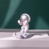 Defne Store Çok Fonksiyonlu Astronot Cep Telefonu Standı, Sevimli Heykel ve Masaüstü Tutucu - Renkli