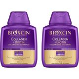 Defne Store Collagen & Biotin Ekstra Hacim & Dolgunlaştırıcı Şampuan 300 ml - Ince Telli ve Hassas Saçlar 2li Paket - Option-1