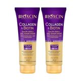 Defne Store Collagen & Biotin Hacim Veren Saç Bakım Kremi 250 ml – Ince Telli ve Hacimsiz Saçlar Için Dolgunlaştırıcı ve Nemlendirici Bakım (2 Paketi) - Option-1