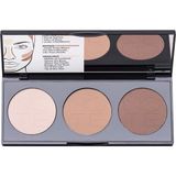 Defne Store Cosmetics Perfecting Pudramsı Kontür Paleti 02 Medium To Dark - Option-1
