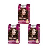 Defne Store Deluxe 5-60 Sicak Çikolata Saç Boyası (3 Paketi) - Option-1