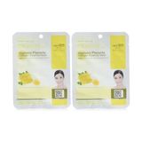 Defne Store Dermal Sıkılaştırıcı, Yenileyici, Nemlendirici Bitki Plesantası Özlü Kolajen Maske 23GR 2li Paket - Option-1