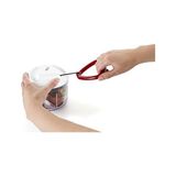 Defne Store E910015 Easy Pull Evrensel Doğrayıcı, Manuel, 750 Ml, Sebze Rendesi, Soğan Kesici, Meyve ve Sebze Için Doğrayıcı, Patentli Tasarımlı Ekstra Keskin Bıçaklar - Ahşap - Beyaz