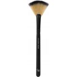 Defne Store Fan Brush - Yelpaze Fırça ve Nude Look Baked Trio Face Powder - Option-1