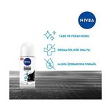 Defne Store Kadın Roll On Deodorant & Invisible Pure 48 Saat Anti-Perspirant Koruma (50 Ml) - Option-1