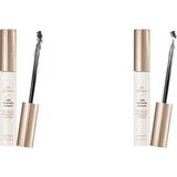 Defne Store Keratin ve Kolajen Içeren Besleyici Şeffaf Maskara No Retouch Lash Correcting Mascara (2 Paketi) - 000 BLACK