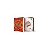 Defne Store Kırmızı Jumbo Boy Pvc Plastik Su Geçirmez Iskambil Poker Oyun Kağıdı RD61KR - 0,5 kg - Çok Renkli
