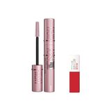 Defne Store Lash Sensational Sky High Maskara ve Mini Super Stay Matte Ink Likit Mat Ruj 20 Pioneer Makyaj Seti
