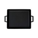 Defne Store Lava Döküm Izgara Tava 26X32 & 20 cm Sahan Set - Gerçek Izgara Lezzeti Evde - Option-1 - --