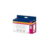 Defne Store LED Value 10W Beyaz Işık E-27 Ampul 1055 Lm 3'lü Paket - Çok Renkli