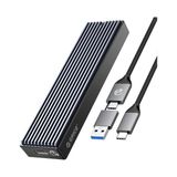 Defne Store M.2 Nvme USB 3.1 Gen2 10GBPS SSD Harici Disk Muhafazası, M-Anahtar M2 2230/2242/2260/2280 Nvme Ssd, Uasp, SMART-M2PV2 - Otomatik