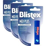 Defne Store Medplus Stick Kuru ve Çatlamış Dudaklara Onarıcı ve Ferahlatıcı Dudak Bakım Kremi + Sensitive Hassas Dudaklar Için Besleyici ve Nemlendirici Dudak Bakım Kremi - Option-1