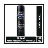 Defne Store Men Erkek Sprey Deodorant Deep Dimension 48 Saat Anti-Perspirant Koruma, 150 Ml, Erkeksi Koku + Men Erkek Sprey Deodorant & Invisible Güçlü Etki 48 Saat Koruma (150ML) X2 - Option-1