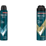 Defne Store Men Erkek Sprey Deodorant Xtra 72 Saat Kesintisiz Üstün Koruma 200 Ml(1) Rexona Men Erkek Sprey Deodorant Champions 72 Saat Kesintisiz Üstün Koruma 150 Ml(2) - Option-1