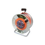 Defne Store Metal 3x2.5 mm 4 30 Makaralı Seyyar Kablo Kapaklı Prizli Uzatma Kablosu Cca Kablo Metre - Çok Renkli