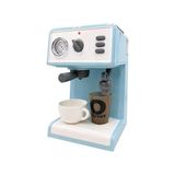 Defne Store Oyuncak Buharlı Sesli Işıklı Kahve Makinesi, Pilli, Gerçekçi Su Akışlı, Renk Değiştiren Bardaklı Mini Barista Seti (Mavi) - Çok Renkli