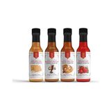 Defne Store Petibör; Irish Cream, Toffee Nut, Çilek Aromalı Şurup 4'lü Set (4X250 Ml), Cam Şişe