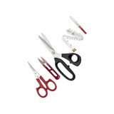 Defne Store Plastik Saplı 11 No 28 cm Kumaş Kesim Makası Set Jpt-11 - Çok Renkli - Standart - Otomatik