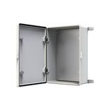 Defne Store Polyester Elektrik Panosu 35 x 50 x 17 Cm, IP65, Taban Sacı ve Montaj Plakalı Dış Ortam Kutusu, Plys 3550 - Çok Renkli