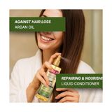 Defne Store Saç Dökülmesine Karşı Sıvı Saç Kremi – Argan Yağlı, Bitkisel Serumlu, Durulanmayan, Kolay Tarama & Yoğun Bakım, 200 ml - Option-1