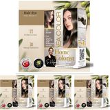 Defne Store Sea Colorist Set Saç Boyası 7.1 Sisli Kumral Mısty Blonde (4 Paketi)