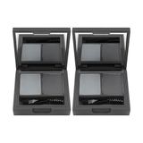 Defne Store Şekillendirici, Belirginleştirici Gri Kaş Sabitleme Farı-Perfect Fix Brow 704 Gray (2 Paketi) - 0-Siyah