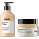 Defne Store Serie Expert Absolut Repair Yıpranmış Saçlar Için Onarıcı Saç Bakım Seti - Option-1