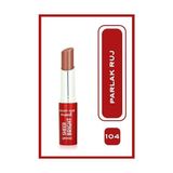 Defne Store Sheer Bright Lipstick NO:104 Nude - Parlak Ruj - Option-1