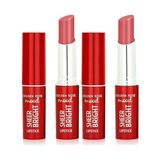 Defne Store Sheer Bright Lipstick NO:106 Peachy Pink - Parlak Ruj (2 Paketi) - Option-1