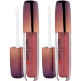 Defne Store Shimmering Lipgloss Sedefli Parlak Likit Ruj Ahududu 5ml 2li Paket - Option-1