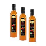 Defne Store Şişe, Alıç Sirkesi 500 ml x 3 Adet Doğal Fermantasyon Içilebilir Katkısız Cam