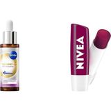 Defne Store Skin Glow Anında Aydınlatıcı Serum 30ML ve Böğürtlen Nemlendirici Dudak Bakım Kremi4,8gr - Option-1