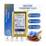 Defne Store Soğuk Sıkım Keten Tohumu Yağı; Yüksek Omega-3 Içeriği ile Besleyici, %100 Doğal ve Katkısızdır. 2 Litrelik Teneke Ambalaj