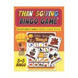 Defne Store Şükran Günü Bingo Oyunu, 5 x 5 Izgaralı Aile Bingo Kitabı